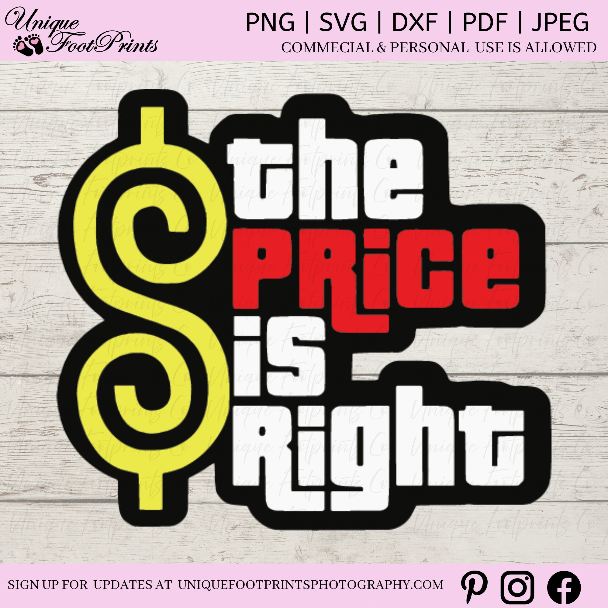 The Price Is Right Svg, The Price Is Right Png, The Price Is Right regarding Printable Price Is Right Logo