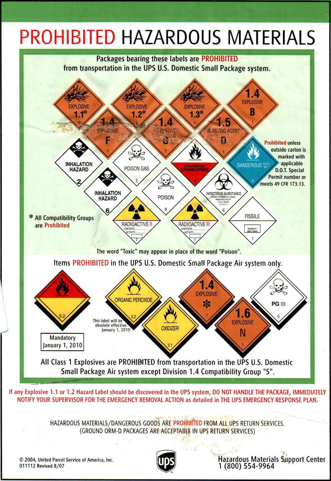 Ups Hazardous Materials Label Printable - Printable Bingo Cards pertaining to Ups Hazardous Materials Label Printable