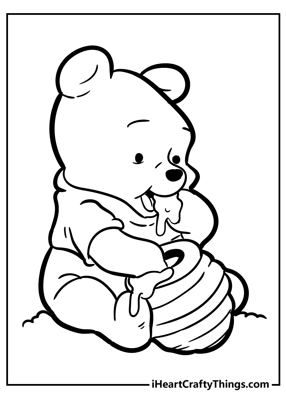 Winnie The Pooh Coloring Pages (35 Free Printables) throughout Free Printable Winnie the Pooh